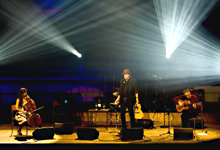 Performing with Rade Šerbedžija and April Guthrie, Zagreb, Croatia 2008