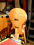 The Carved Back Rosewood Neck Guitar