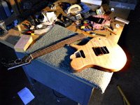 The Carved Back Rosewood Neck Guitar