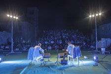 With Vlatko Stefanovski, Island of Lokrum, Dubrovnik, Aug. 2016